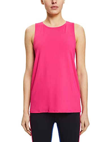 ESPRIT Damska koszulka RCS top ED na ramiączkach/Cami Shirt, różowa fuksja, M, różowy (Pink FUCHSIA), M