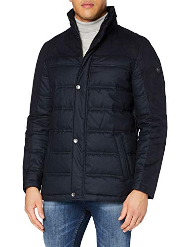 bugatti Męska kurtka pikowana, morski, 60