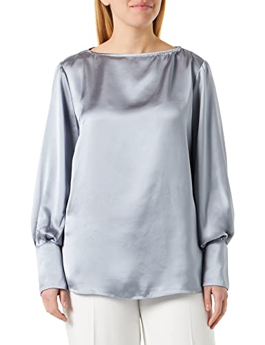 DreiMaster Klassik Damska bluzka Casnagie z długim rękawem, grantowy, S