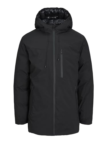 Bestseller A/S Męska kurtka parka Jcopayne, czarny, M