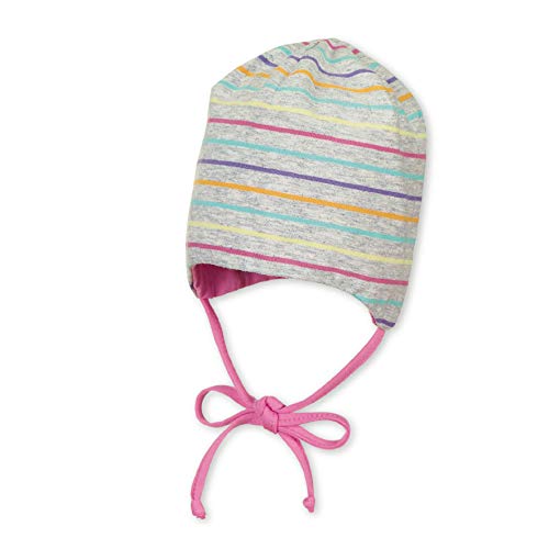 Sterntaler Beanie Rã£âversible Czapka dla dzieci, Szary (Silber 513), 43 (Taglia unica: 43)