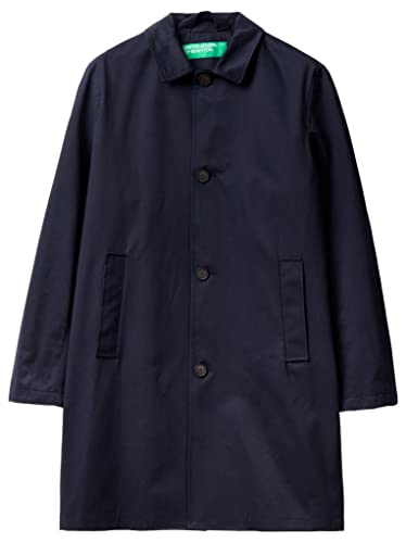 United Colors of Benetton Męski płaszcz 2qtuun026, granatowy 016, XL, Ciemnoniebieski 016, XL