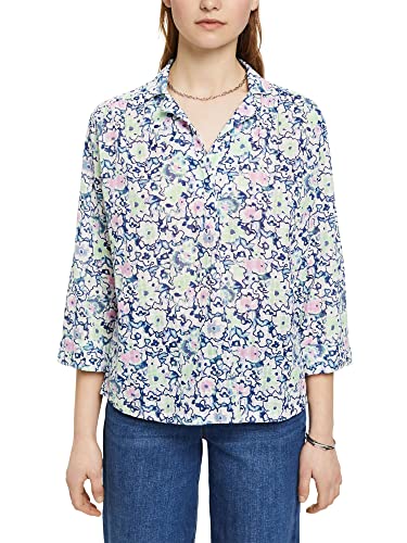 ESPRIT Damska 023EE1F314 bluzka, 103/WHITE 4, XXS, 103/White 4, XXS