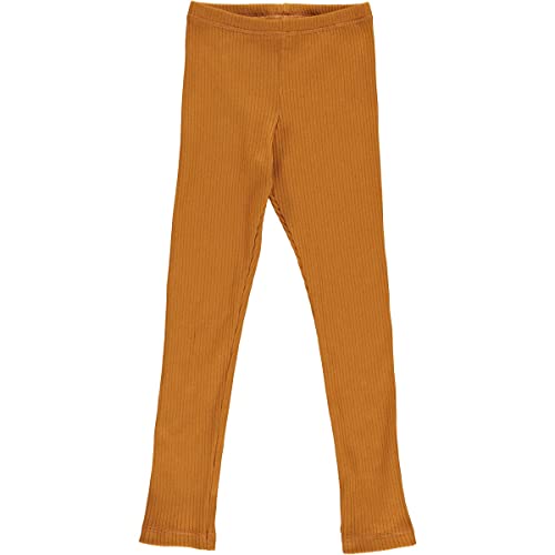 Müsli by Green Cotton Dziewczęce legginsy Cozy Rib, Lion, 140 cm
