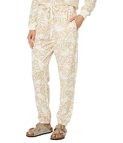 Hurley Damskie spodnie AOP French Terry Jogger Pants, Marshmallow Fro, M, Marshmallow Fro, M