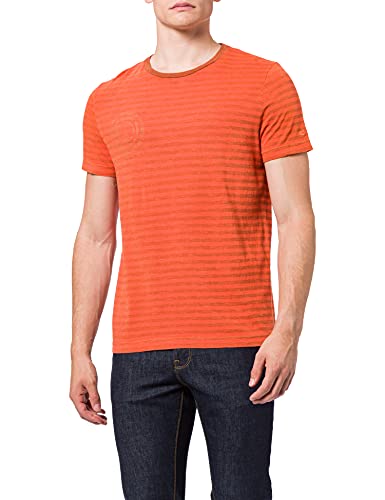 camel active Męski T-shirt, pomarańczowy, S