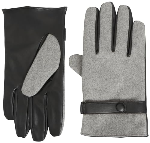 Jack&Jones męskie rękawiczki JACLATHI Gloves, szare, S/M, szary, S-M