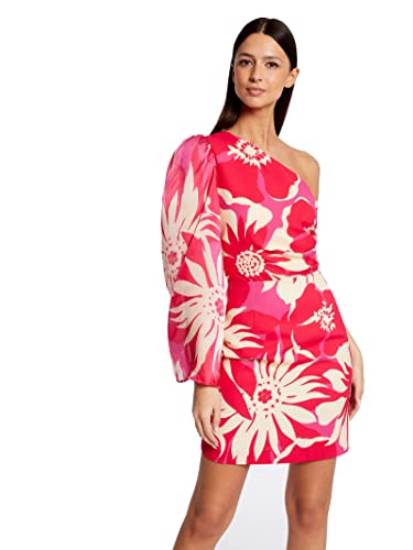 Morgan Damska sukienka z krótkim rękawem z nadrukiem ROUSSE.F Multico T38, Multico, 36