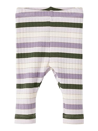 Bestseller A/S NBFKANIE Legginsy dla niemowląt, krem masłowy, 80, Buttercream, 80 cm