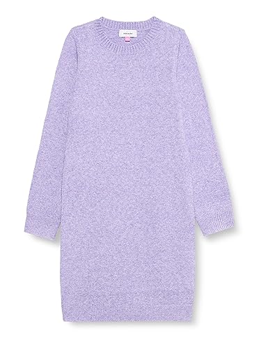 Bestseller A/S Damska sukienka Vmdoffy Ls O-Neck Dress Ga Girl Noos, Sand Verbena/Detail:melange, 48