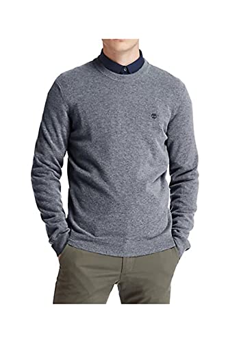 Timberland Merino Crew Sweter Męski, Ciemnoszary, XL