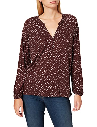ESPRIT T-shirt damski, 220 / ust Brown, XXS