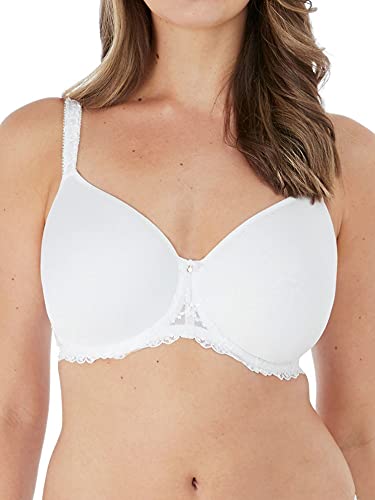 Fantasie Damski biustonosz Ana Fiszbiny Rebecca Formowany Spacer T-Shirt Bra, biały, E