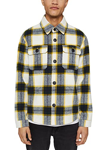 ESPRIT Kurtka męska, 113/Off White 4, S