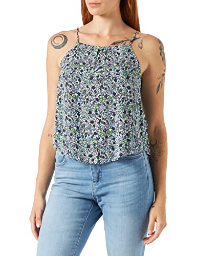 edc by ESPRIT Bluzka damska, 384 / Aqua Green 5, XL