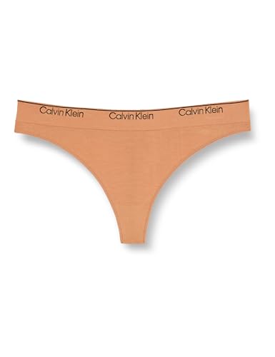 Calvin Klein Stringi damskie, Drzewo sandałowe, M