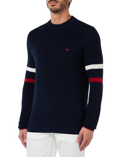 merc Medway sweter męski, niebieski morski, L