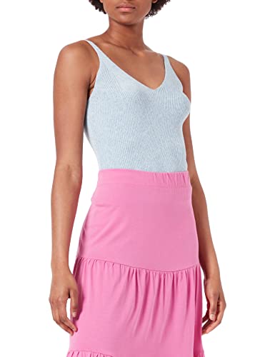 ONLY Damski top Onllina S/L KNT Noos, Cashmere Blue/Szczegóły: w. Melange, S