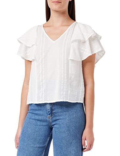 edc by ESPRIT bluzka damska 072cc1f308, 110/Off White, L