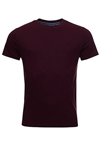 Superdry Koszula męska, Deepest Burgundy Grit, XXL
