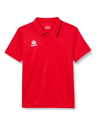 Luanvi Męska koszula Camiseta Polo Rojo, 3XS, Rojo, 3XS