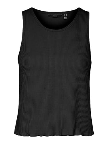 VERO MODA Vmemma Tank Noos Top damski, czarny, M