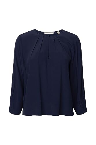 ESPRIT Bluzka damska, 405 / ciemnoniebieski, M