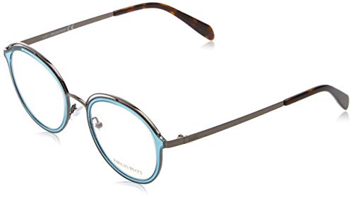 Emilio Pucci Unisex dla dorosłych Ep5075 oprawki okularów, niebieskie (BLU), 49