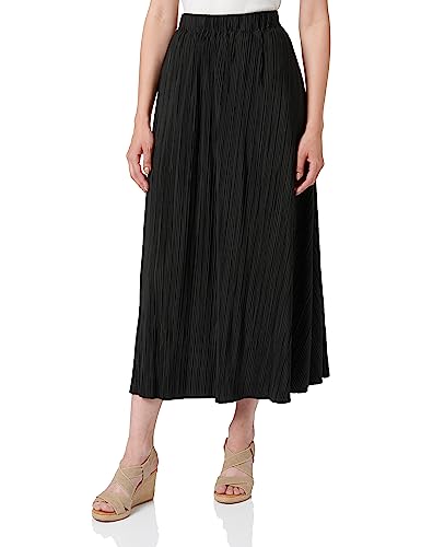 SELECTED FEMME Damska spódnica plisowana Slfsimsa Midi Plisse Skirt Noos, czarny, M