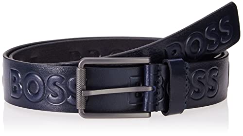 BOSS Męski pasek Tint All_Sz35, ciemnoniebieski 401, rozmiar 95, Dark Blue401