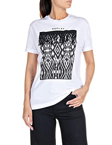 Replay Koszulka damska, 26 piaskownica, L