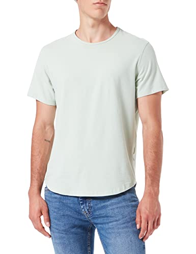 BLEND T-shirt męski, 155706/Frosty Green, L