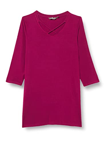 Ulla Popken T-shirt damski, Dziki kwiat, 46