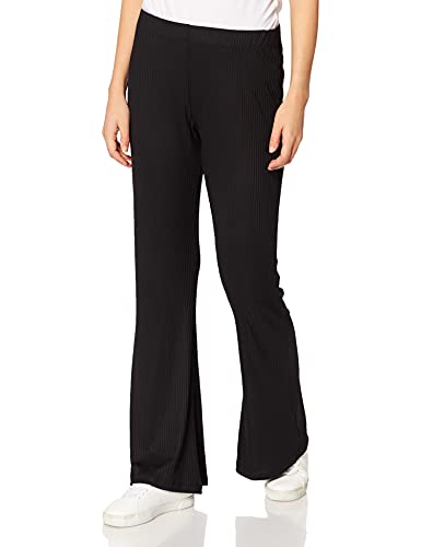 PIECES Spodnie damskie Pctoppy Mw Flared Pant Noos luźne spodnie, czarny, XS