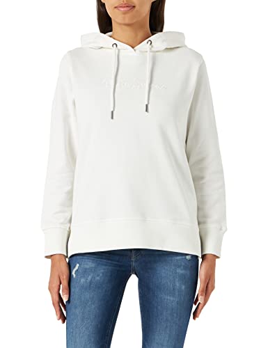 Pepe Jeans Damska bluza z kapturem Whitney, biała, XL, biały, XL