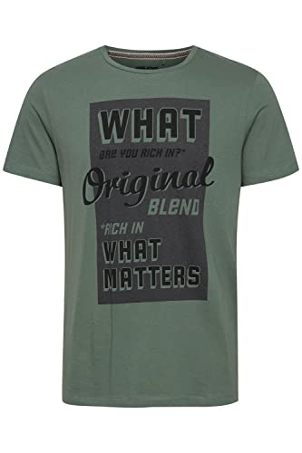 Blend T-shirt męski, 186011/Duck Green, XL