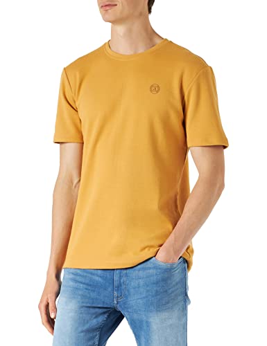 Blend Męski T-shirt, 171040/Spruce Gelb, M