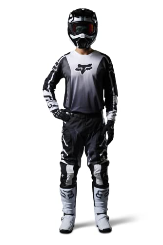 Fox Racing Spodnie 180 Leed Mężczyzny,Czarny/White,34, Czarny, 28