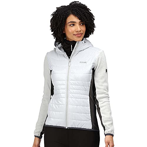 Regatta Damski sweter hybrydowy Pemble Iii, Cyberspace/Sael Grey, 44 PL
