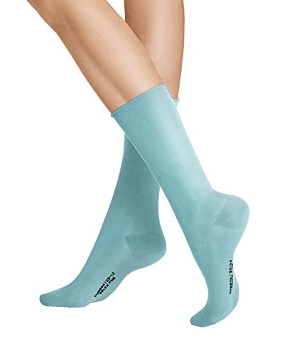 KUNERT Damskie skarpety Relax Fine Sod, Spring-Blue, 35-38 EU