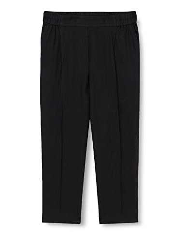 Sisley Spodnie damskie 4AGHLF00S spodnie, czarne 100, 38, czarny 100, 38