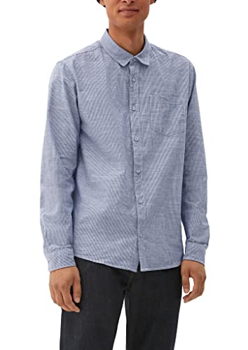 Q/S designed by Koszula męska z długim rękawem, niebieski, XS