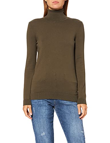 Replay Sweter damski, 234 Ciemny oliwkowy, XS