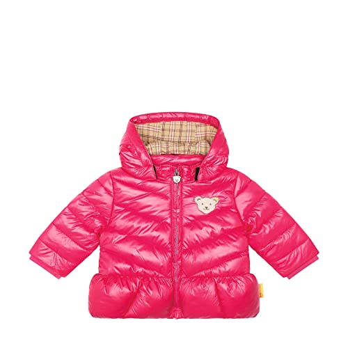 Steiff Baby Girls Year of The Teddybear Jacket, Raspberry, 74 (DE)