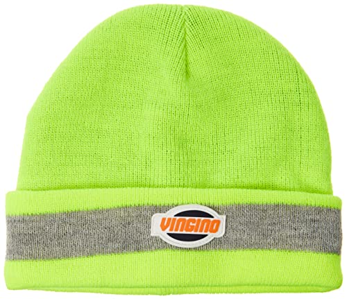 Vingino Czapka Boy's VATONI Cap, neonowy żółty, S