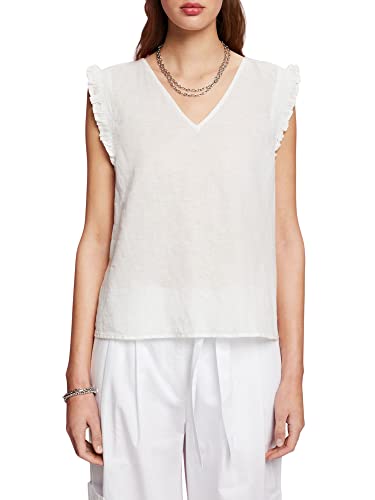 edc by ESPRIT Bluzka damska, 110/Off White, L