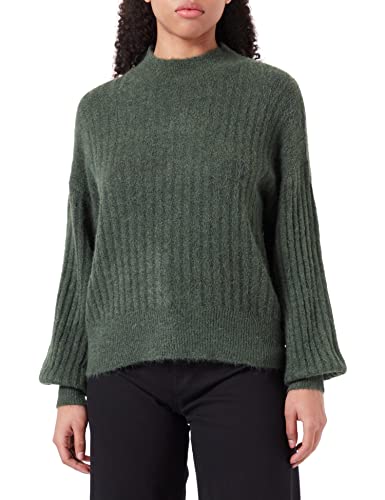 ICHI Damski sweter IHKAMARA LS5, 190417/Kombu Green, XXL
