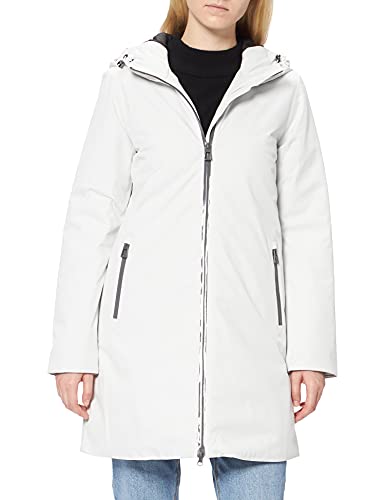Geox W Gendry Parka Damska, Chmura biała, 34