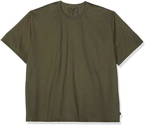 Trigema koszulka męska deluxe bawełna, zielony (Khaki 155), 5XL
