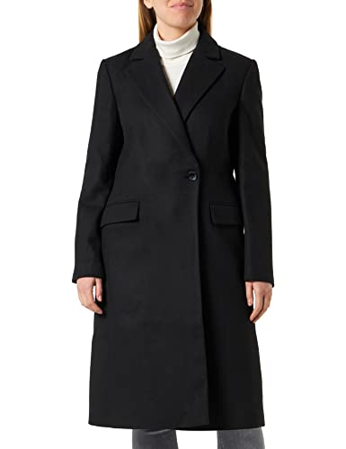 Sisley Damski płaszcz 2BOYLN019, czarny 700, 42